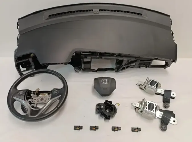 Kit air bag honda city 2015 até 2020 completo semi novo