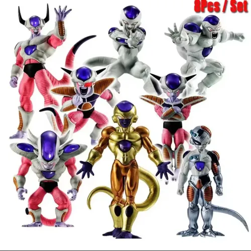 Freeza Coleção Completa 8 Bonecos