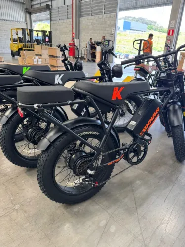 bicicleta elétrica konnan 750w