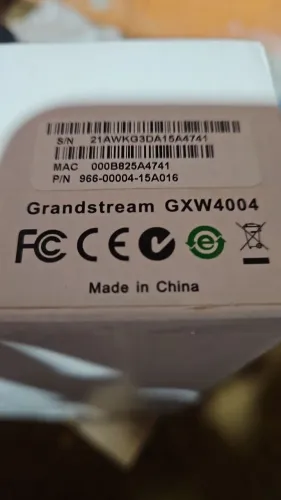 5 UNIDADES GXW4004 GRANDSTREAM