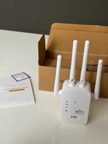 Adaptador de sinal Wi-Fi 4 antenas