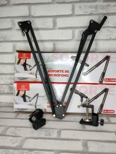 Braço Articulado - Pedestal para Microfone (Entrego)