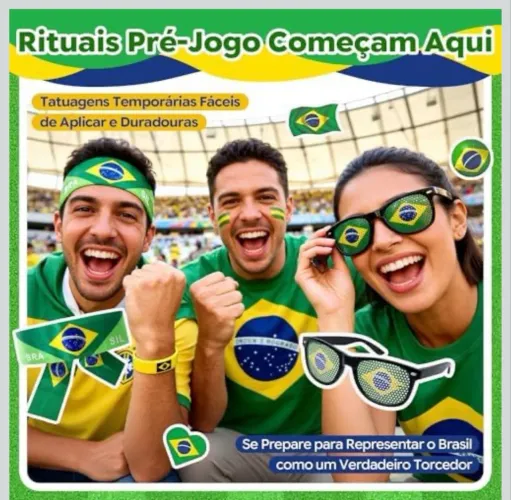 KIT BRASIL COPA DO MUNDO!!