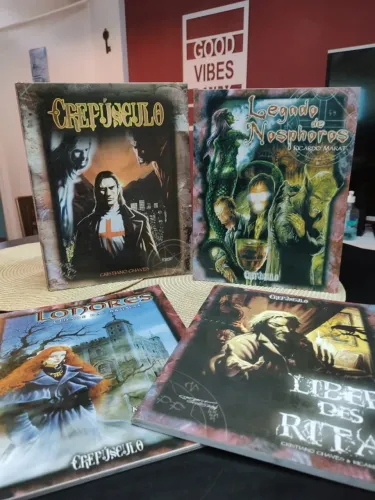 Coleção Crepúsculo RPG - 4 livros