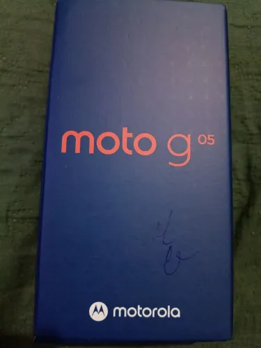 Moto G05 128gb - cor cinza 