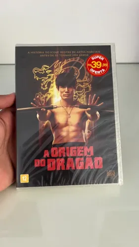 DVD A Origem Do Dragão - Novo e Lacrado de Fábrica