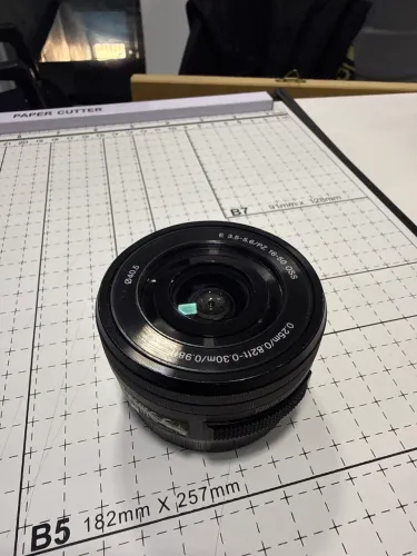 Lente Sony 16-50 oss