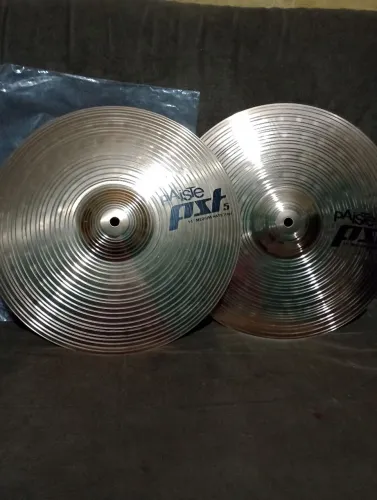 Par de chimbal Paiste pst5 medium hi-hats
