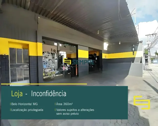 Loja para venda no Inconfidência, em Belo Horizonte/MG,