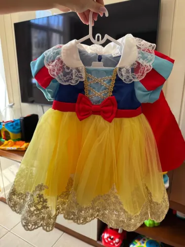 Vestido Branca de Neve 