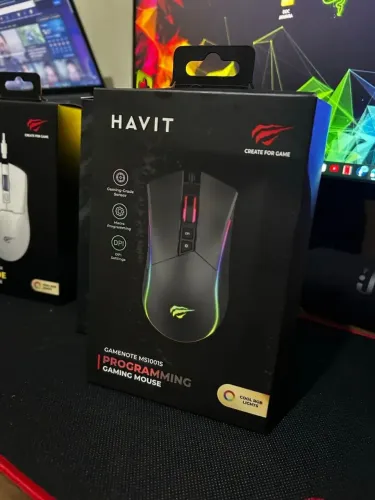 Mouse Gamer HAVIT HV-MS1001, 7 Botões - Macro e DPI