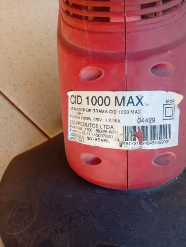 Cortador de grama elétrico 