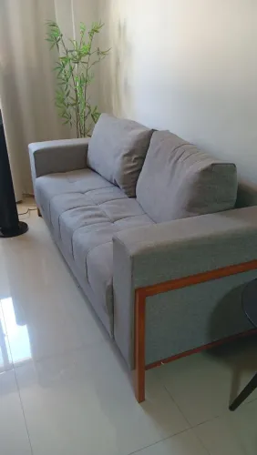 Sofá de linho 