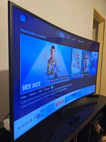 Tv Tela Curva 50 Polegadas 4K Samsung