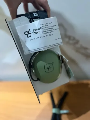 Fone aviation David clark , modelo H10-13H , novo , na caixa