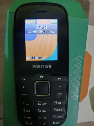 Celular seminovo de tecla positivo p26 M das oliveiras 