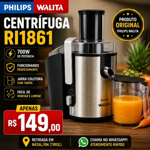 CENTRÍFUGA PHILIPS WALITA RI1861 700W