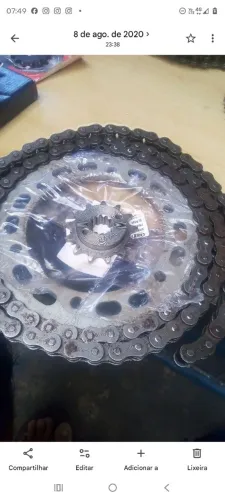 Tração com retentor para Lander XRE ou Sahara