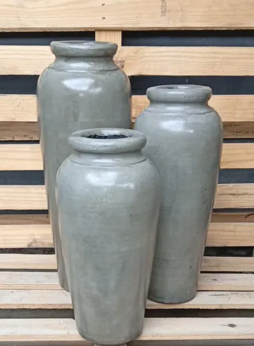 Kit Vasos de cimento