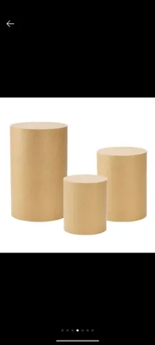 Cilindro de liso para festa