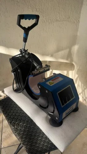 Prensa térmica para sublimação em Copos e Xícara (Leia o Anúncio)