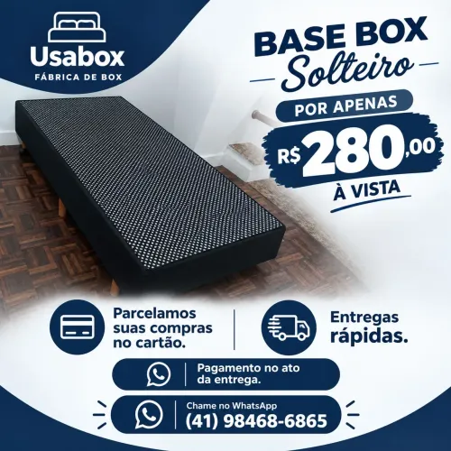 BASE BOX SOLTEIRO-PREMIUM