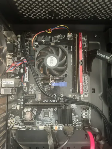Kit placa mãe e processador - Ryzen 5 5500