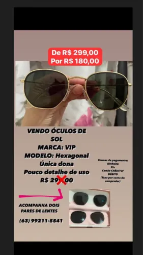 Óculos de sol 