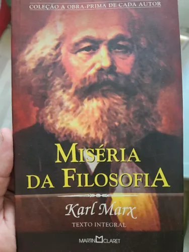 Livro - Miséria da filosofia