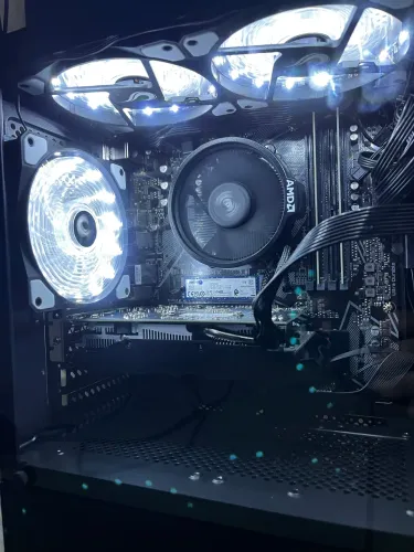 Gabinete Gamer TGT Legion Mini-Tower com Lateral de Vidro - Preto | Ótimo estado