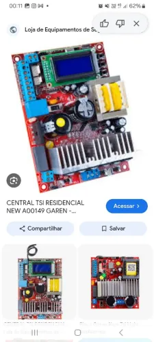 Placa de portao garem das veretas 5.5hp