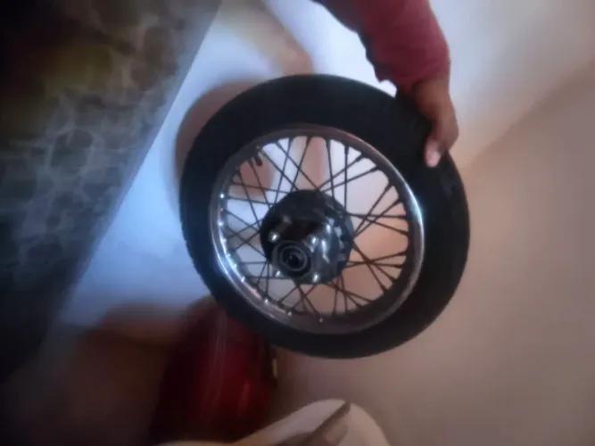 Par de roda completo