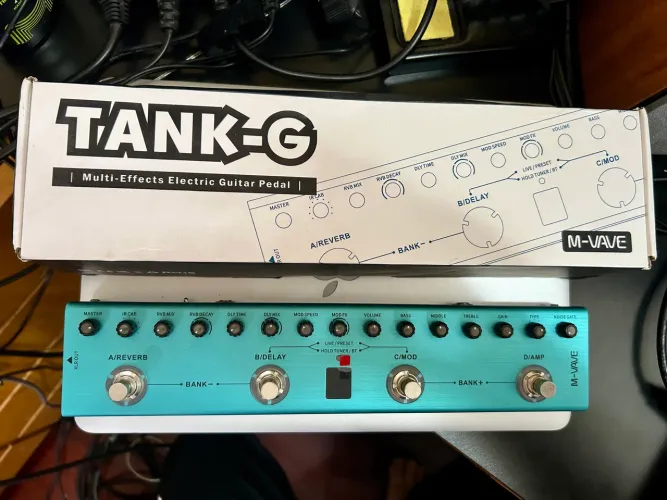 Pedaleira Tank G M Vave versão 2 nova!