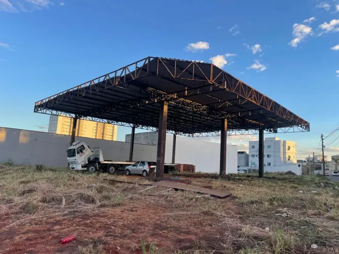 Estrutura metálica 22m X 25m