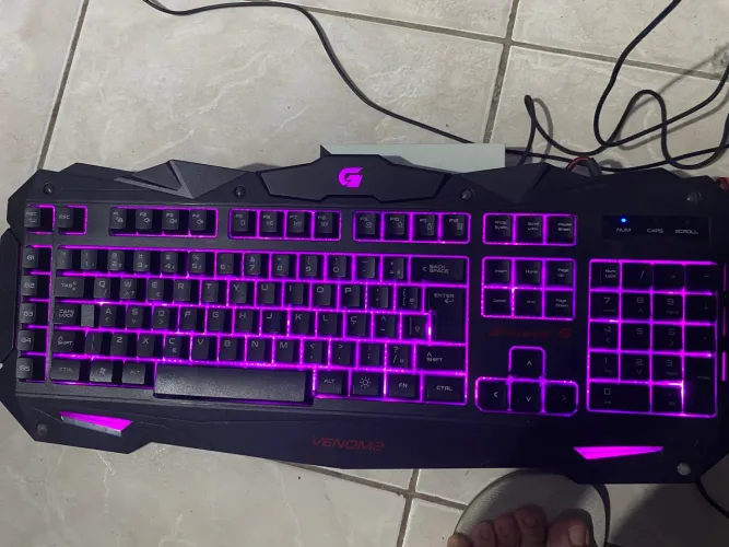 Teclado Gamer Semi Mecânico - Fortrek