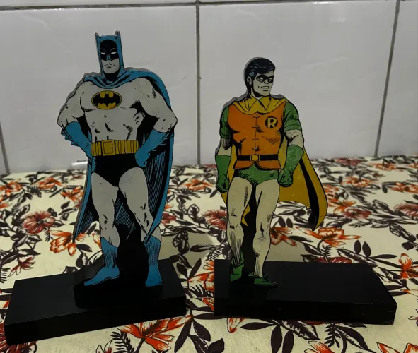 apoiador de livro batman e robin
