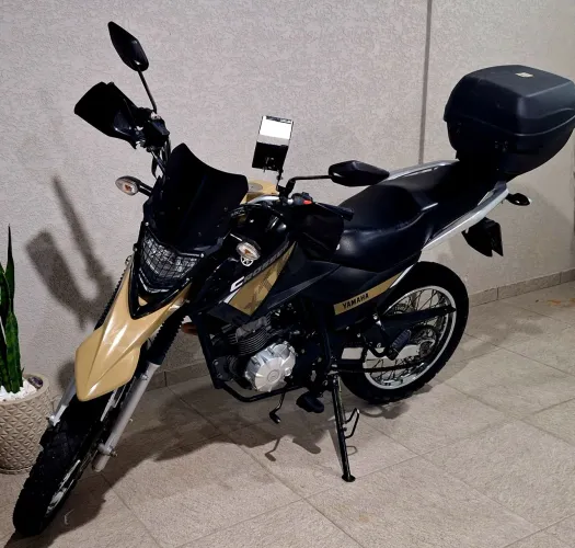 Yamaha Crosser 150 Z Flex 2020/21 - Baixa KM + 2 mil em Acessórios e Kit VIagem Completo!
