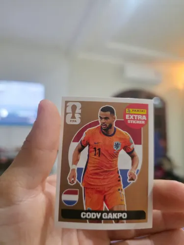 Figurinha Dourada Extra Rara