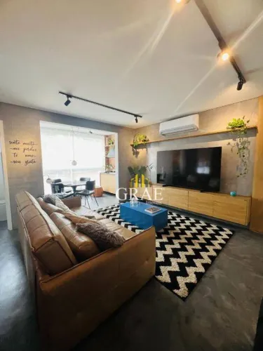 Apartamento Garden 68m², com 2 quartos (1 suíte), sacada, 1 vaga, á venda no Jardim do Mar