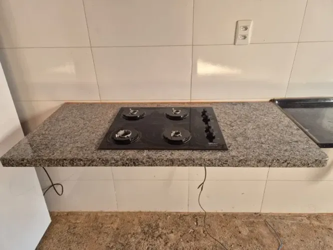 Bancada para cooktop 4 bocas