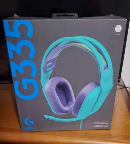 Fone Gamer Logitech G335 Mint Verde Lacrado