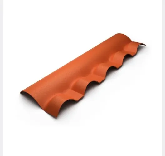 Cumeeira de PVC Colonial Articulada 35x89cm Cerâmica Precon