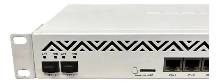 1 Un Roteador Mikrotik Gigabit Cloud Core Ccr1036-8g-2s+ L6 (Usado)