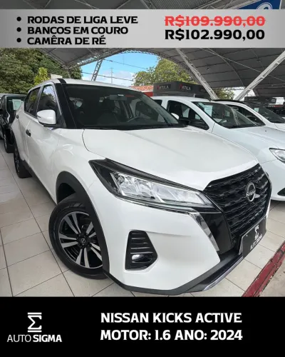 Nissan Kicks Active 1.6 16V Flex Aut. 2024