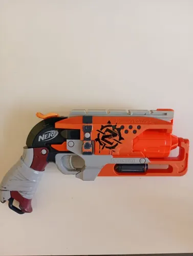 NERF ZOMBIE HAMMER SHOT 5 DARDOS 