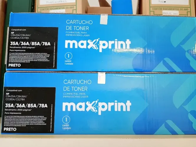 Cartucho preto toner