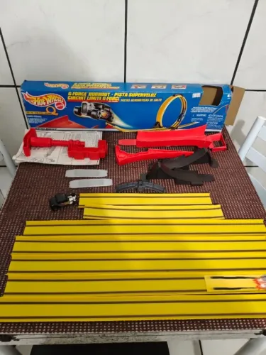 duas pistas vintage hot wheels anos 2000 (cód. 24851 e  52580 - USADAS)