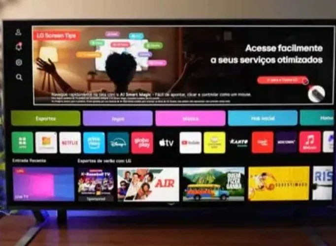 Smart 55 4k LG