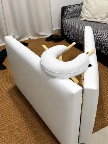 Maca de massagem com apoio