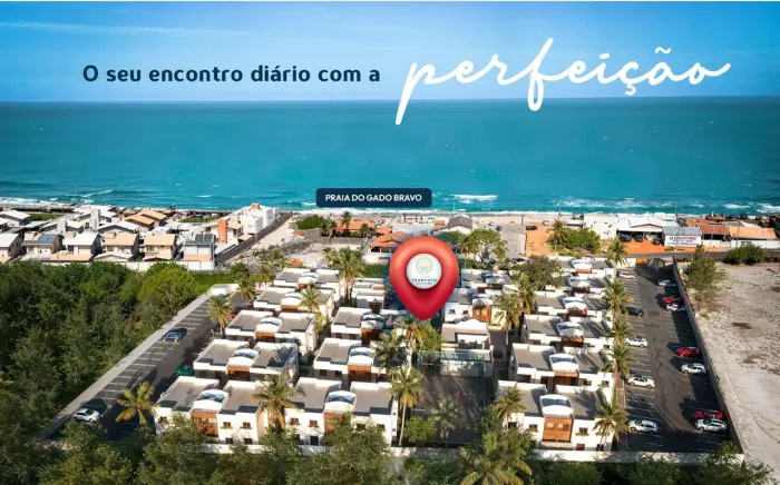 DUPLEX EXCLUSINO EM NOVO CONDOMÍNIO DE LAMÇAMENTO DE TIBAU - RN
